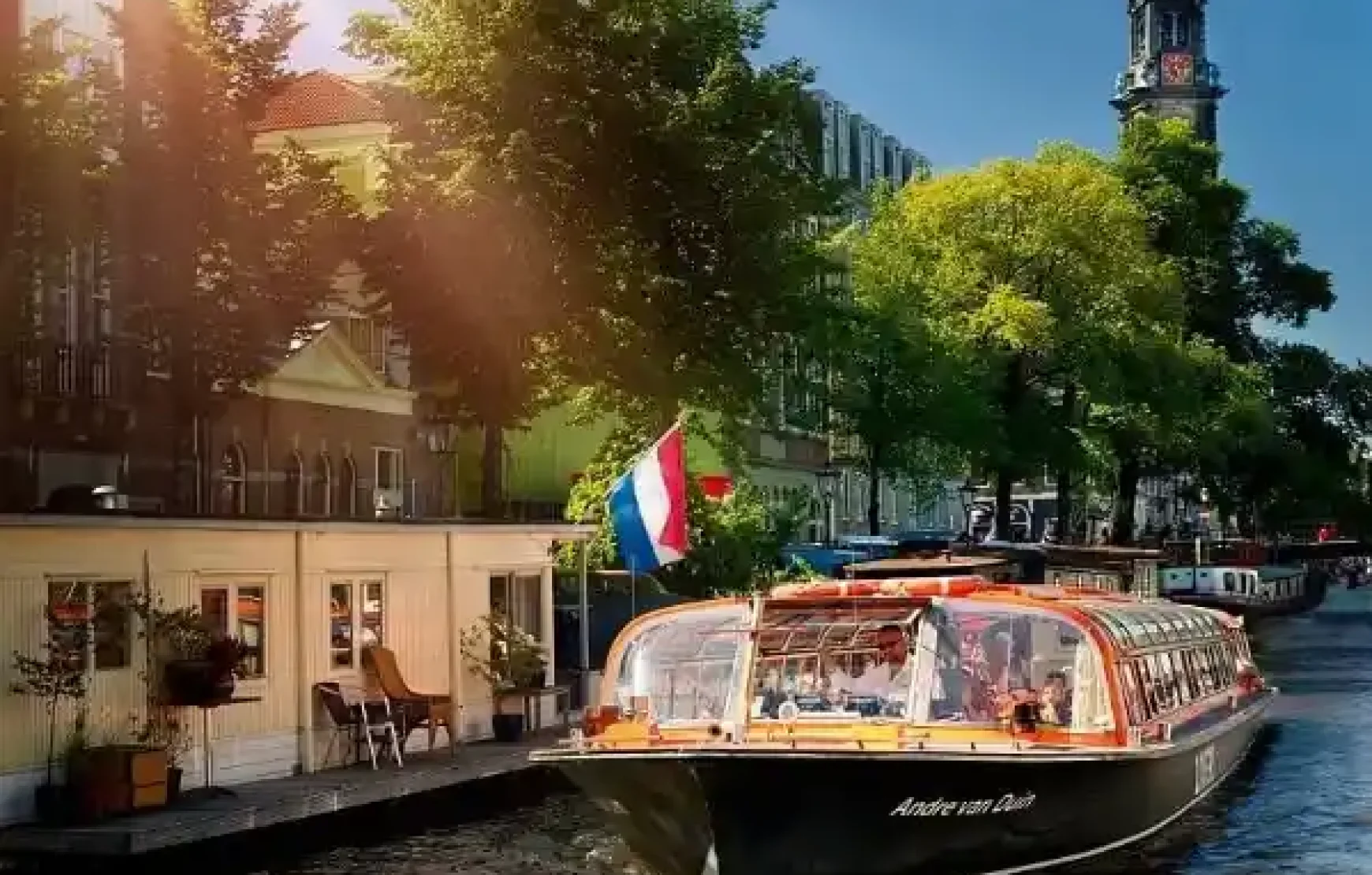 Amsterdam One Hour Boat Tour Amsterdam One Hour Boat Tour