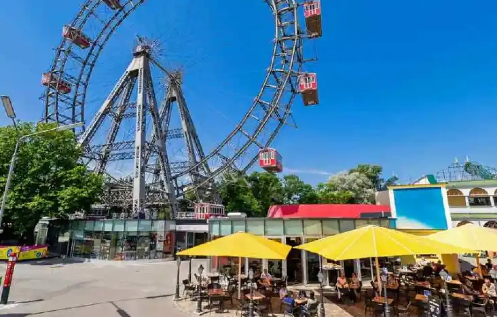 Vienna's Giant Ferris Wheel Ride Vienna Austria Vienna's Giant Ferris Wheel Ride Vienna Austria