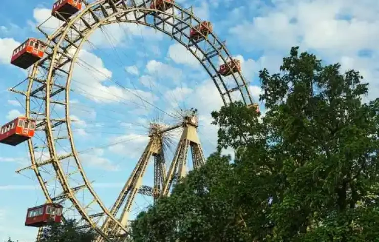 Vienna's Giant Ferris Wheel Ride Vienna Austria