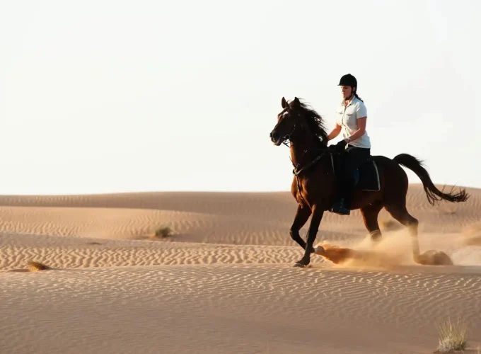 Premium FULL Desert Safari Dubai Package Horse Bike SUV Camel, Food, Shows (1)
