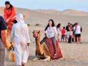 FULL Package Desert Safari Adventures tour Dubai Bike, SUV Camel, Food, Shows