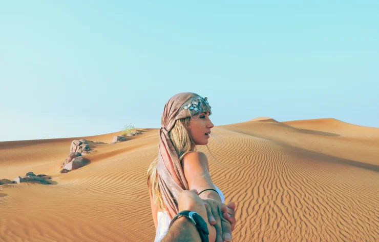 Desert Safari Dubai package Booking with Jeep SUV pick-up, Dune bashing, BBQ dinner, Camel riding, bally dance Shows, horse ride in Dubai Desert 14