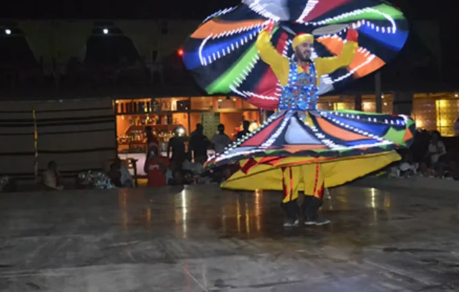 Desert Safari Dubai package Booking with Jeep SUV pick-up, Dune bashing, BBQ dinner, Camel riding, bally dance Shows, horse ride in Dubai Desert 15