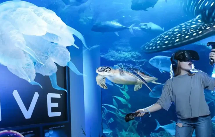 Dubai Aquarium Underwater Zoo Tickets access to one of the biggest aquariums in the world