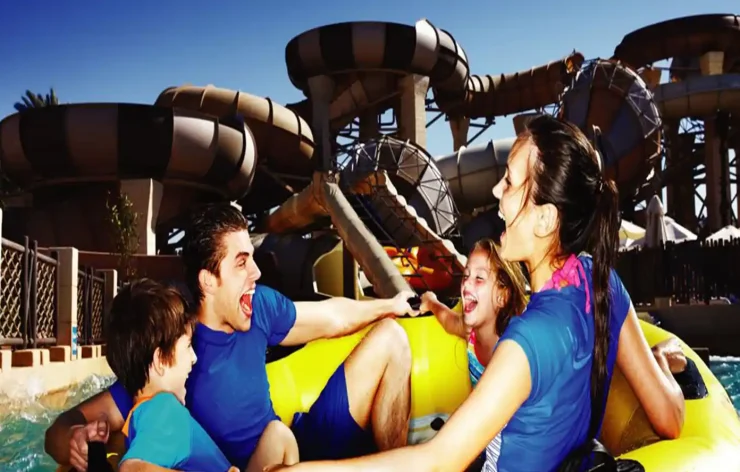Full-Day-Wild-Wadi-Water-Park-tour-Dubai-With full-day access to Wild Wadi Waterpark, you can enjoy 12 acres of aquatic adventures at Wild Wadi Waterpark. You can find all the fun in the sun, whether you're looking for heart-pounding thrills or calm pools.