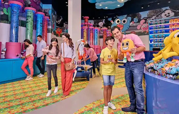 Tickets for entry into IMG Worlds of Adventure. IMG Worlds of Adventure is a theme park located indoors in Dubai, United Arab Emirates. It is the first large-scale theme park in Dubai. There are five "epic zones" in the park.  Discover IMG Worlds of Adventure, the biggest indoor theme complex in the world.