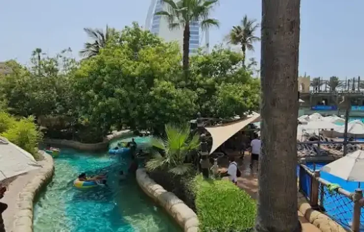 With full-day access to Wild Wadi Waterpark, you can enjoy 12 acres of aquatic adventures at Wild Wadi Waterpark. You can find all the fun in the sun, whether you're looking for heart-pounding thrills or calm pools.