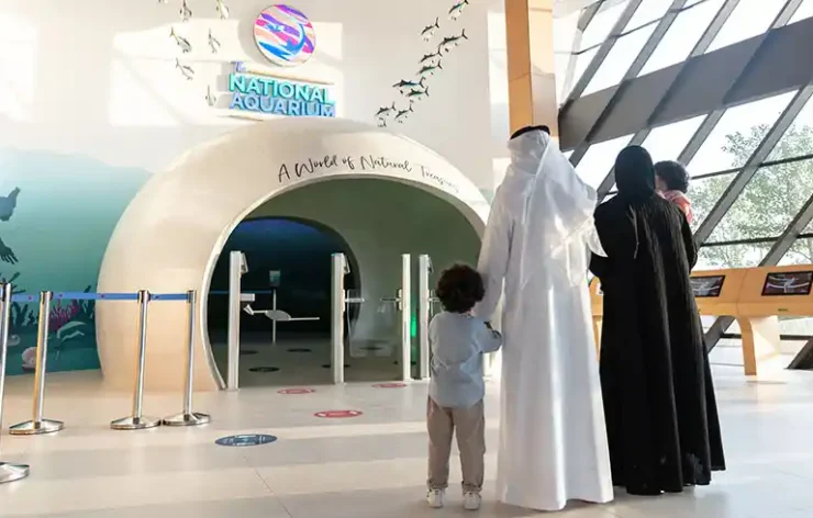 The National Aquarium Abu Dhabi is one of the biggest aquarium in the region and contains 46,000 marine animals spread across 10 zones. The largest aquarium in the Middle East, measuring 9000 square meters, was created on an epic scale. Book your tickets online to the National Aquarium Abu Dhabi and discover the fascinating marine life.