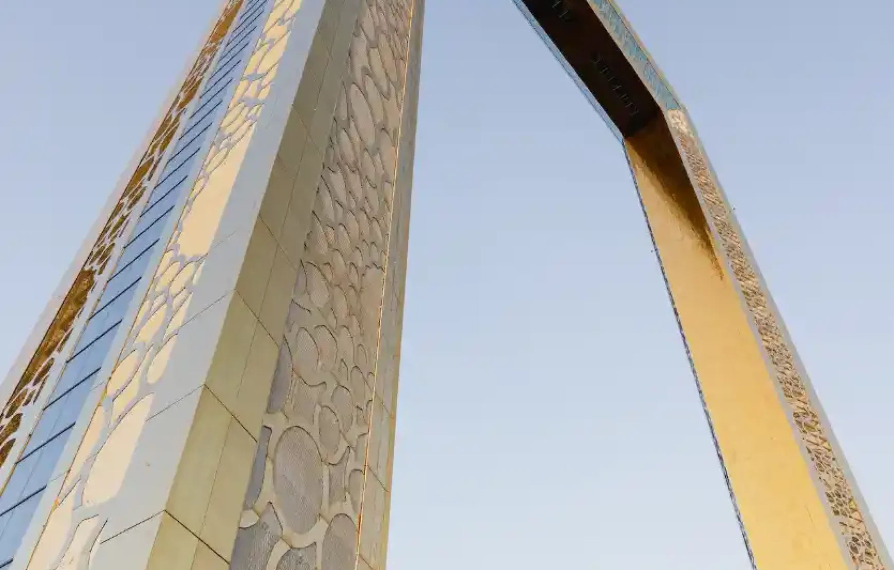 To see 360-degree views of Dubai City and enormous skyscrapers from two unique perspectives of the city—Old Dubai and New Dubai—book tickets for Dubai Frame. To see 360-degree views of Dubai City and enormous skyscrapers from two unique perspectives of the city—Old Dubai and New Dubai—book tickets for Dubai Frame.