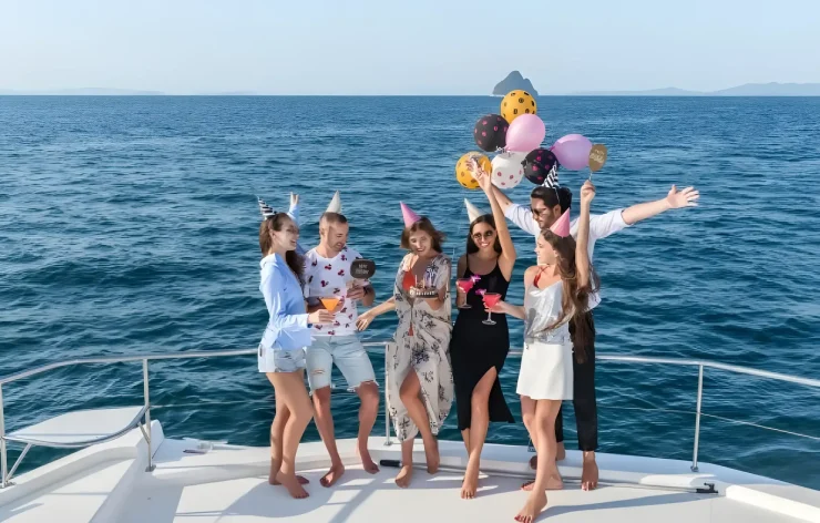 Birthday Party Celebration on Luxury Private Yacht, Dubai Marina