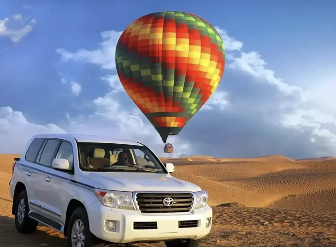 Dubai Hot air balloon flight 1