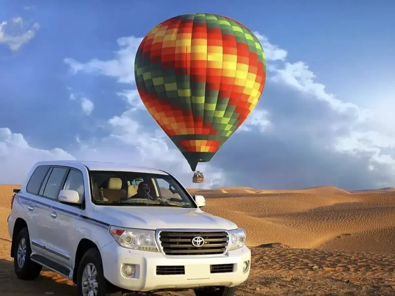 Dubai Hot air balloon flight 1