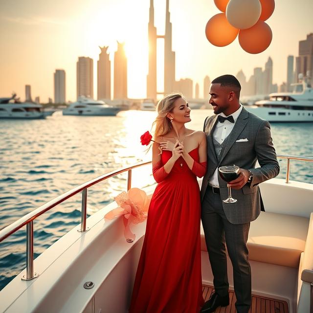 couple anniversary boat yacht 9