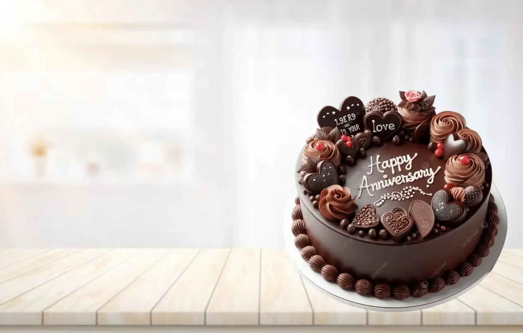 happy anniversary cake 1