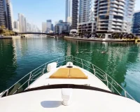 Meeting near yacht 